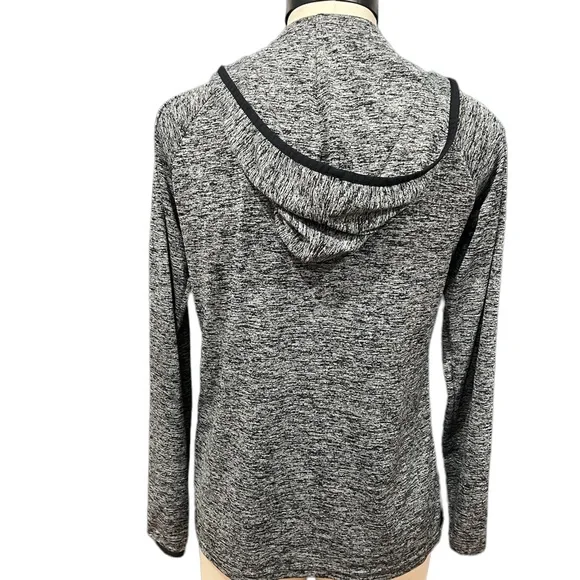 Under Armour Long Sleeve Hooded Henley V-cut, Marl Pullover Heatgear loose fit‎ - Picture 7 of 8